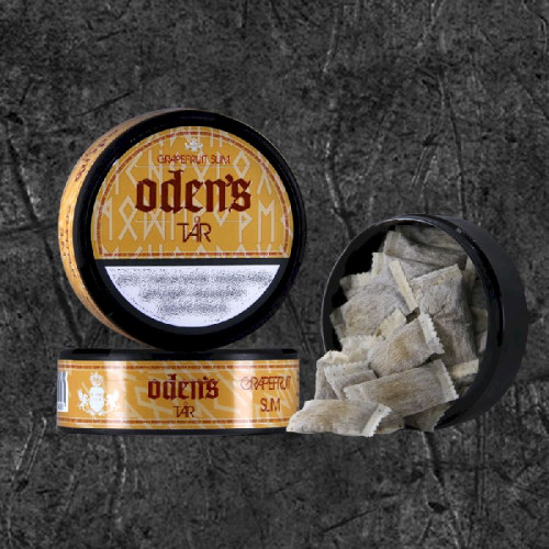Жевательный табак ODEN’S TAR - Grapefruit Slim 10 гр